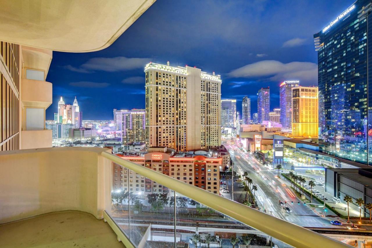 Balcony Full Strip View Suite Mgm Signature Free Valet Las Vegas Extérieur photo